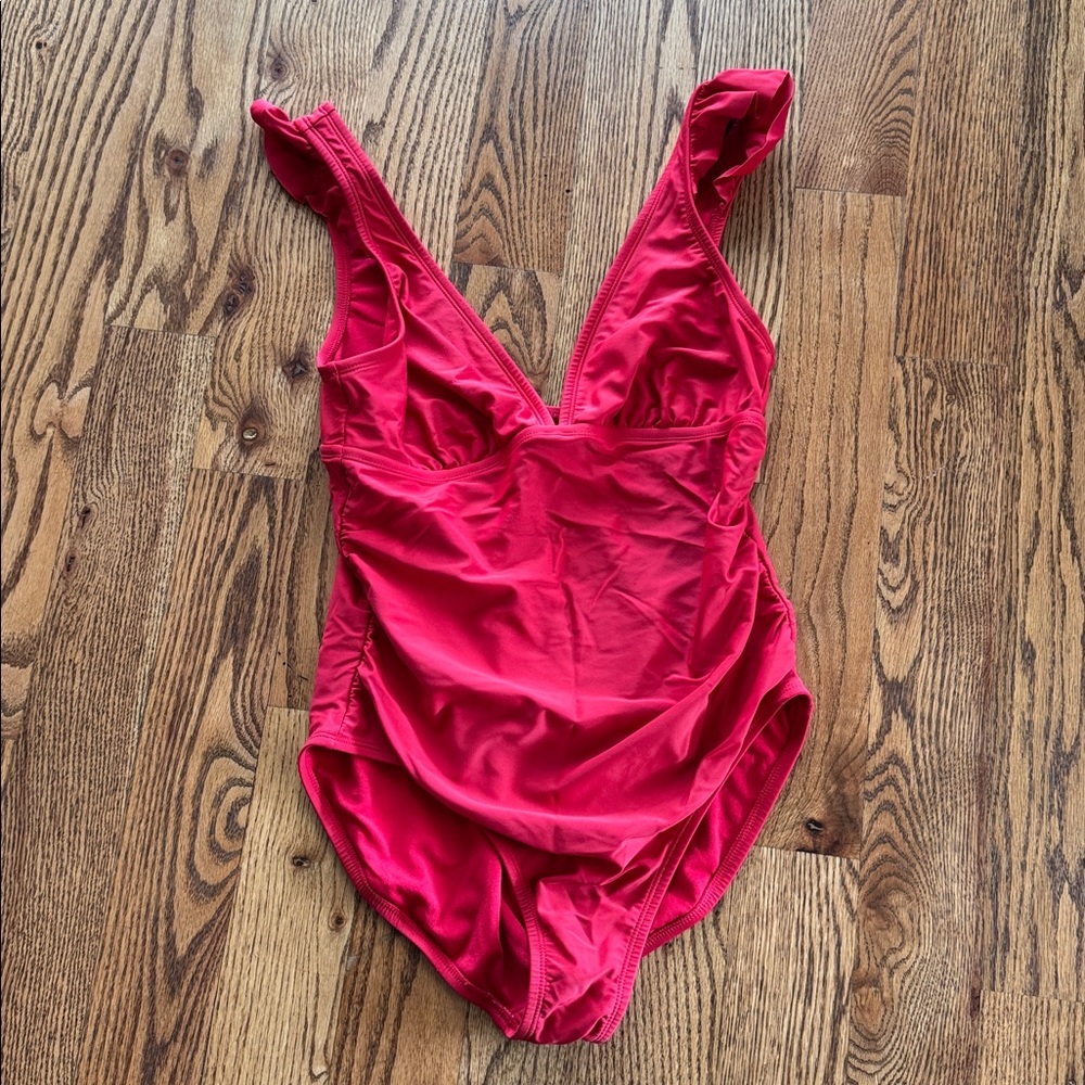 Red Kona Sol One Piece Swimsuit